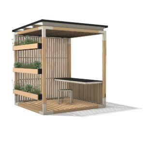 Travailler en extérieur Pergola FAUCON