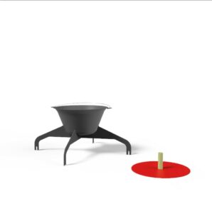 Grand pot de cuisson pour brasero GATERIA