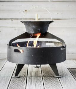 Grand pot de cuisson pour brasero GATERIA