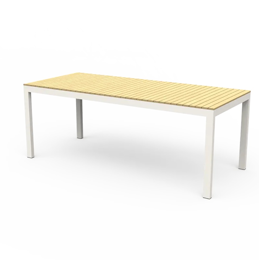 Table bois extérieur solide 2m SOCCIA
