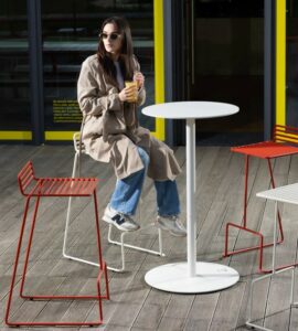 Table ronde de bar outdoor VILLANOVA