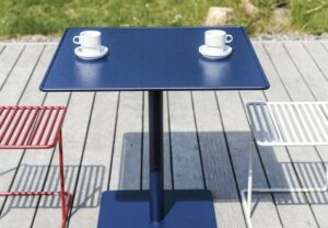 Table tout acier outdoor 780mm SCOLCA