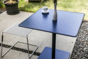 Table tout acier outdoor 780mm SCOLCA