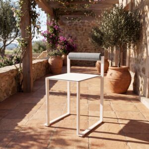 Tabouret HPL avec dossier confort GIUNCHETO