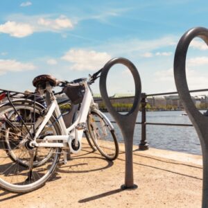 Appui vélos béton contemporain RYES