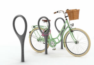 Appui vélos béton contemporain RYES