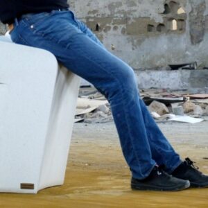 Assis debout béton SOMMERY