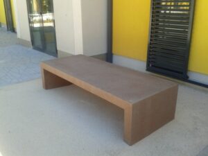 Banquette béton larges THIL