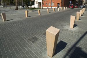 Borne béton design HEULAND