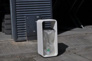 Corbeille multi usages béton acier vigipirate 89 litres ABLON