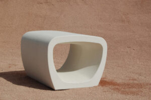 Fauteuil Tabouret Banquette Chaise Longue béton épurés TÔTES
