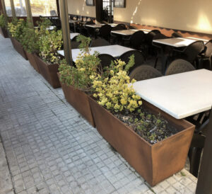 Jardinières béton différents formats ORBEC