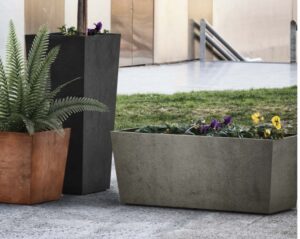Jardinières béton différents formats ORBEC