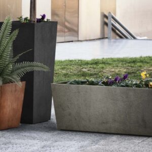 Jardinières béton différents formats ORBEC