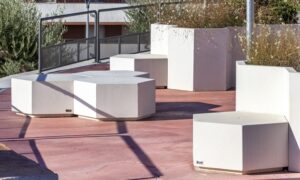 Jardinières béton multi configurations CUSSY