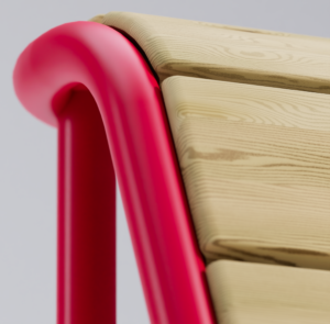 lin100 ral3003 closeup
