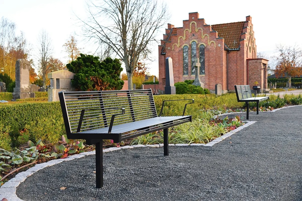 Banc acier épuré HULDA
