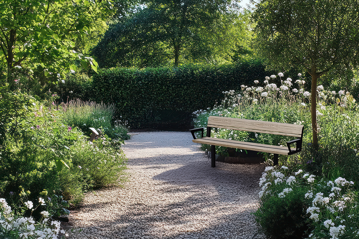 Banc intemporel bois FSC DAGNY