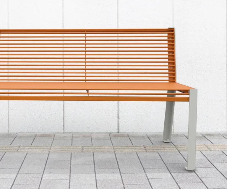 Banc robuste tout acier HULDA