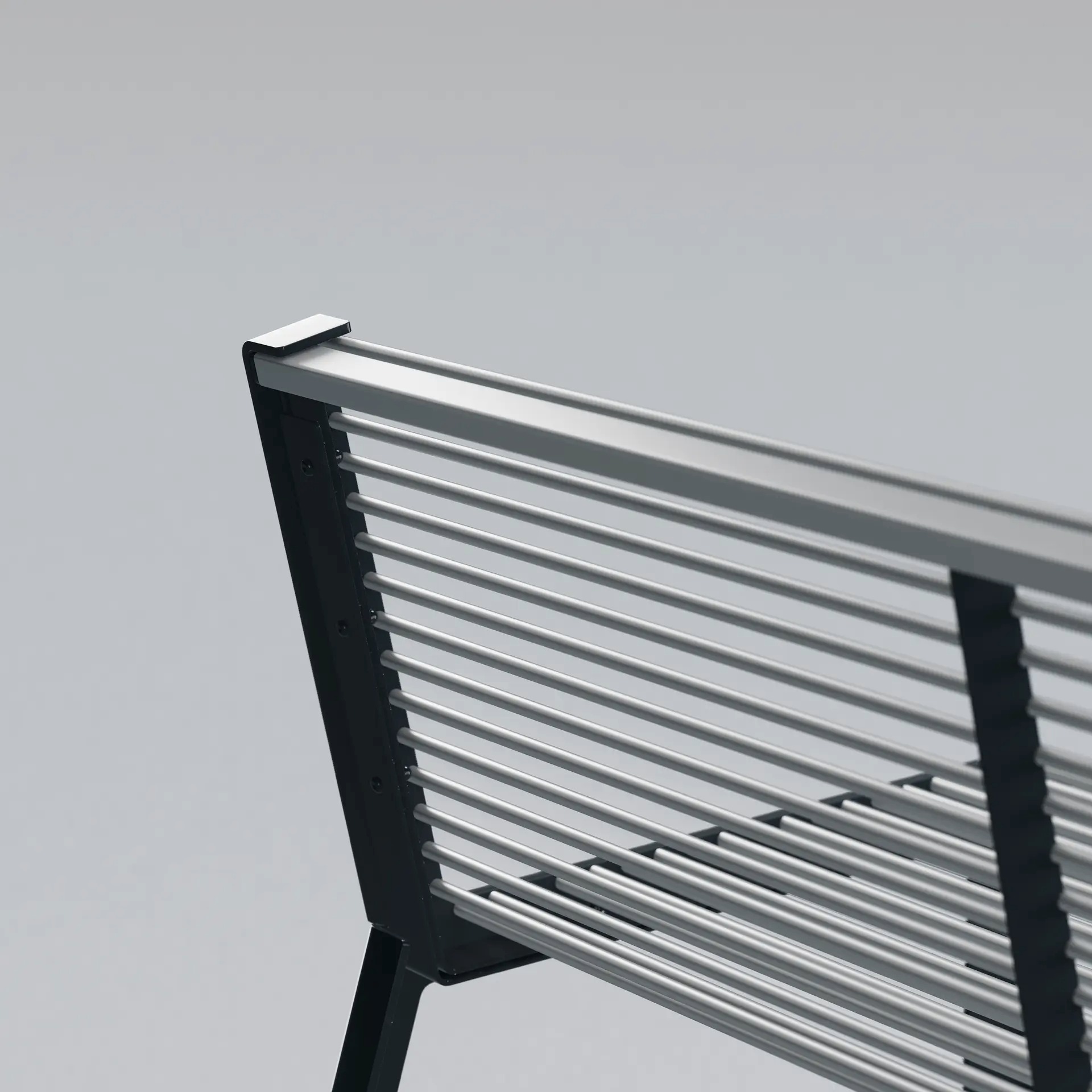 Banc robuste tout acier HULDA