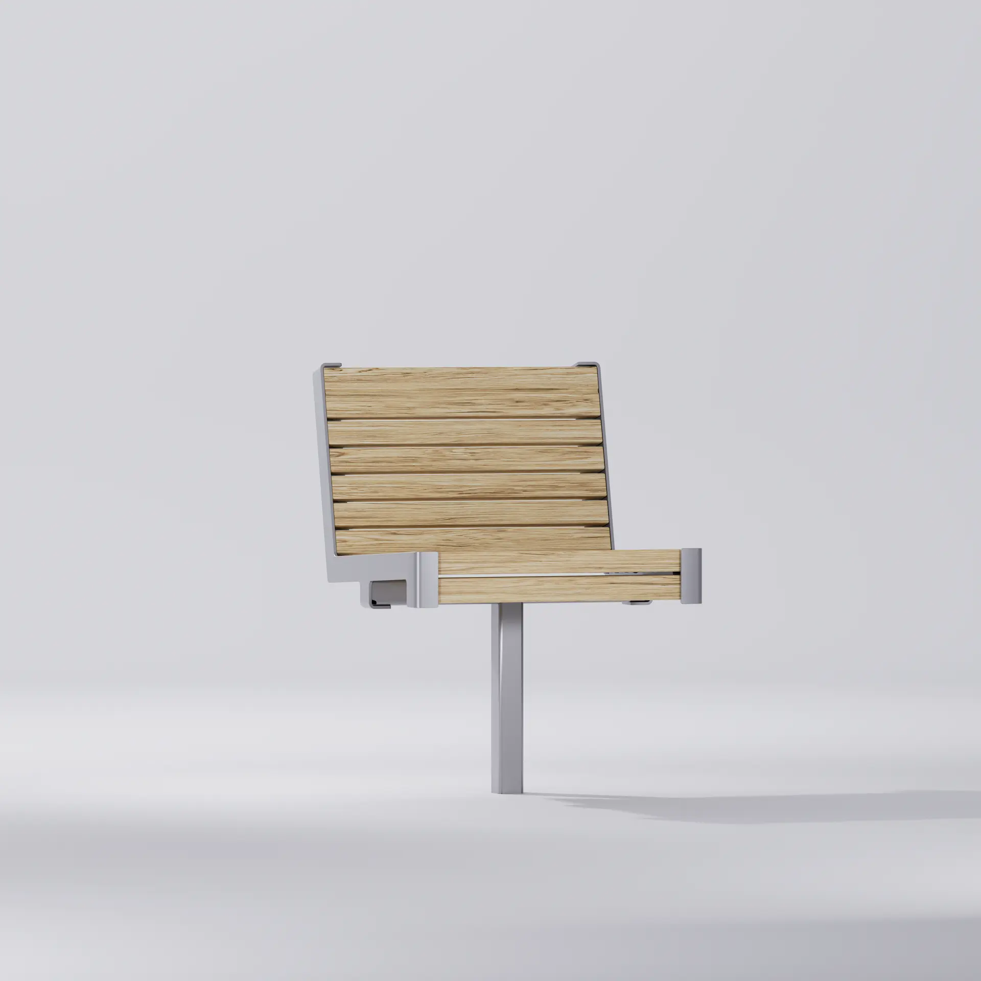Chaise 1 pieds avec ou sans accoudoirs HULDA