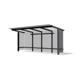 Abri vélos grand format L5580mm ORGEVAL