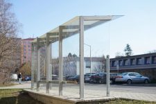 Abribus L5540mm avec double parois latérales AUBERVILLIERS (5)