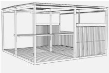 Atelier de travail Pergola ORANGE (3)