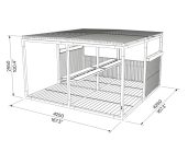 Atelier de travail Pergola ORANGE (5)