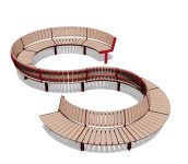Banc S avec dossiers LE MANS