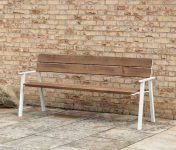 Banc avec accoudoirs 1800mm NÎMES