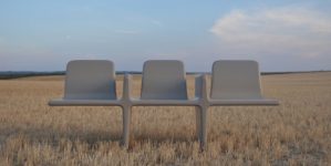 Banc béton avec accoudoirs PALUEL