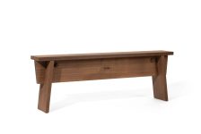 Banc bois rustique extérieur BORGO