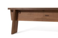 Banc bois rustique extérieur BORGO