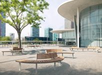 Banc bois sans dossier modulaire ORVAULT R2000-