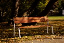 Banc bois simple 1800mm PERPIGNAN