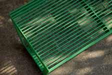 Banc compact tout acier BRESSE..