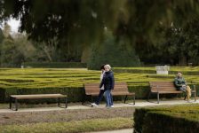 Banc confort avec accoudoirs en bois BORDEAUX (10)