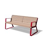 Banc confort avec accoudoirs en bois BORDEAUX (6)