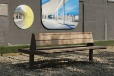 Banc double face ANGERS.