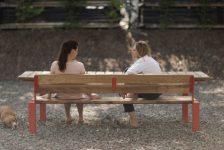 Banc public HERIC.