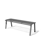 Banc sans dossier L1500mm tout acier CENDRAS