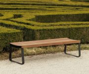 Banc simple en bois PESSAC