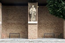 Banc tout métal accoudoirs 1800mm ALÈS -