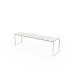 Banquette HPL résistante intempéries LETIA