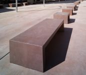 Banquette béton larges THIL