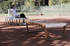 Banquette bois durable L1870mm CARBUCCIA