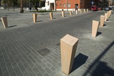 Borne béton design HEULAND
