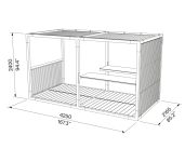 Bureau de plein air Pergola GRILLON (3)