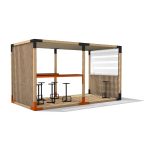Bureau de plein air Pergola GRILLON
